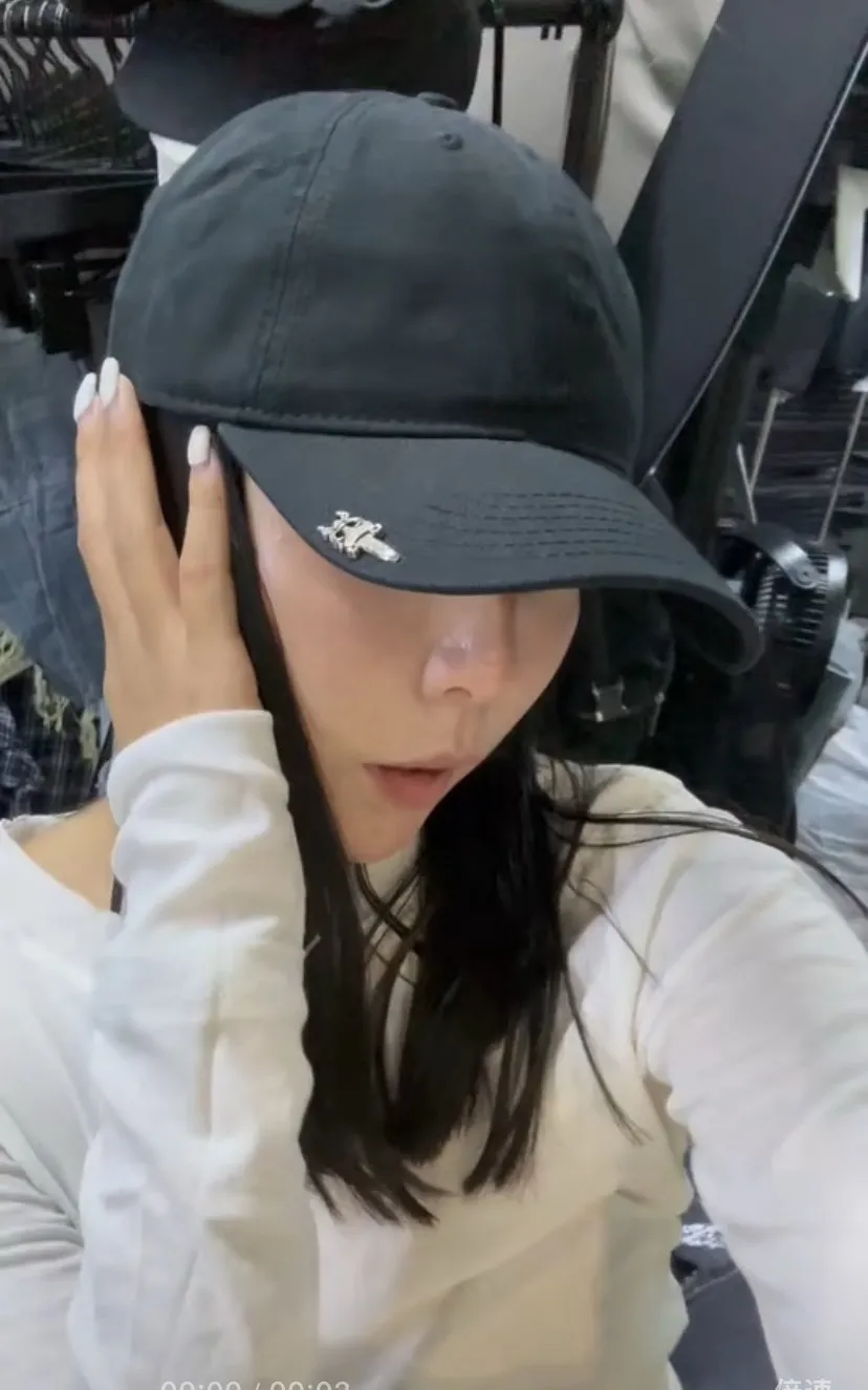 Crow Heart Soft Top Spring and Summer Baseball Cap
